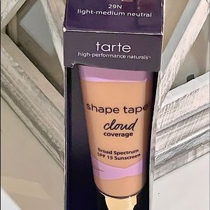 Tarte Shape Tape Cloud Coverage Foundation✨- 29 N Light medium neutral-✨(NIB)✨